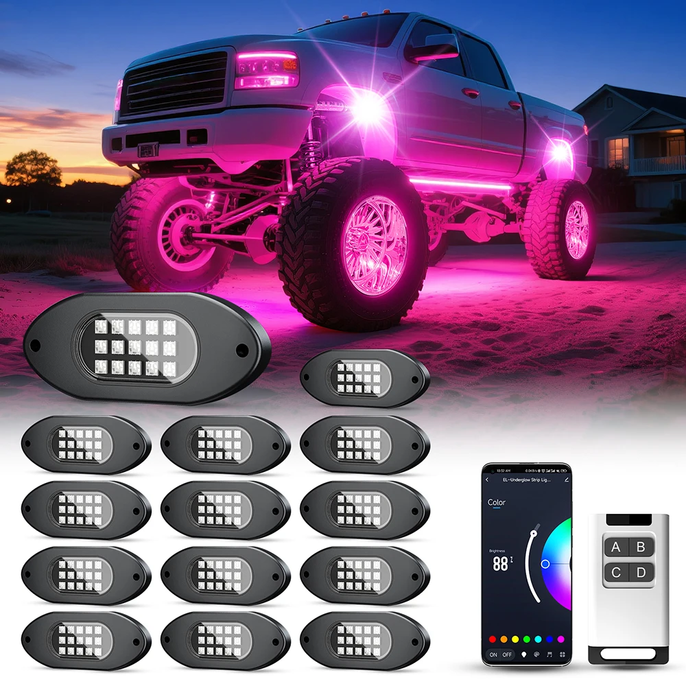Symphony LED Car Underglow Lig - Rgb Underglow Strip のレビューと価格