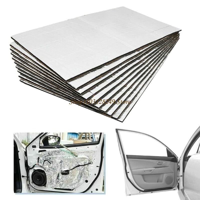 10Pcs Car Soundproofing Foam M - Foam Dampener Sheet のレビューと価格