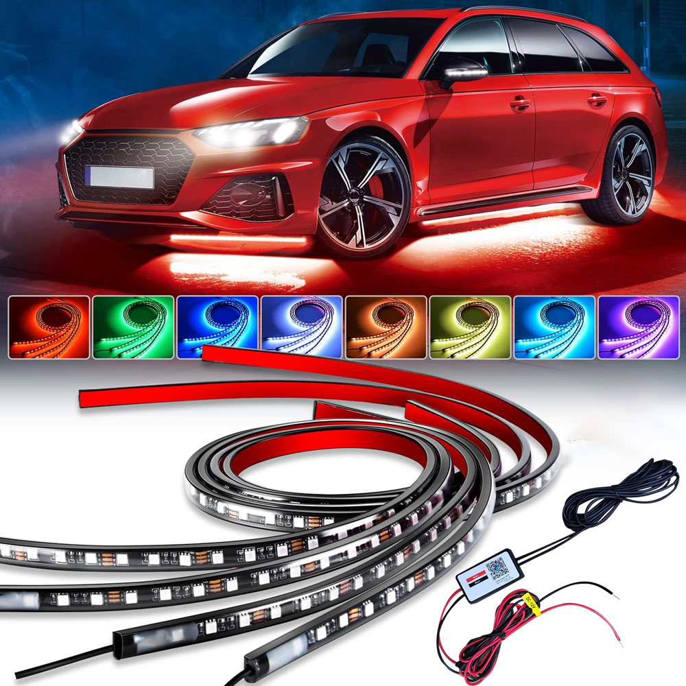 RGB Car Underglow Strip Lights - Rgb Underglow Strip のレビューと価格
