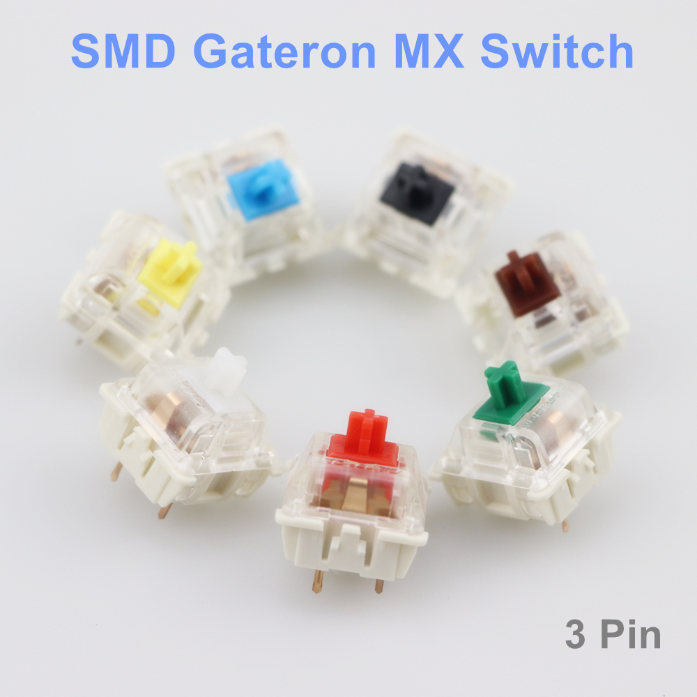 Gateron SMD Switches black red - Keyboard Gaming Blue Switch のレビューと価格