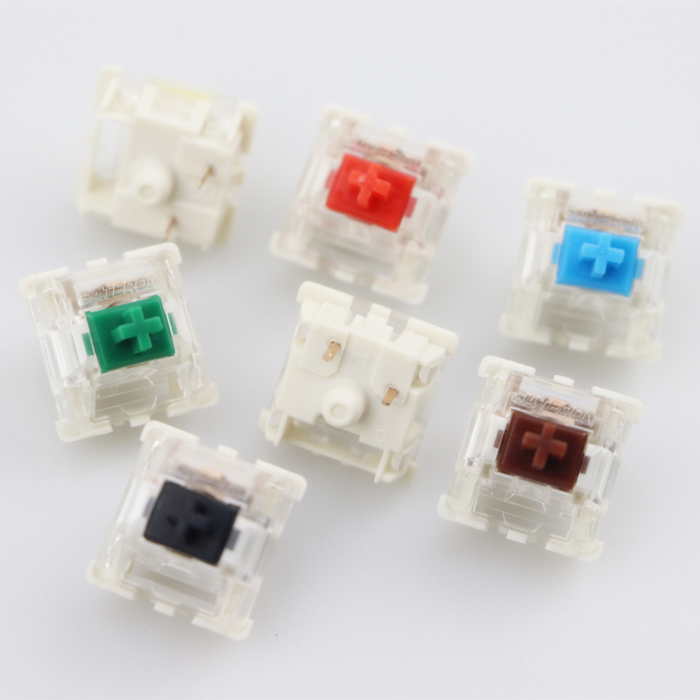 Gateron SMD Switches black red - Keyboard Gaming Blue Switch のレビューと価格