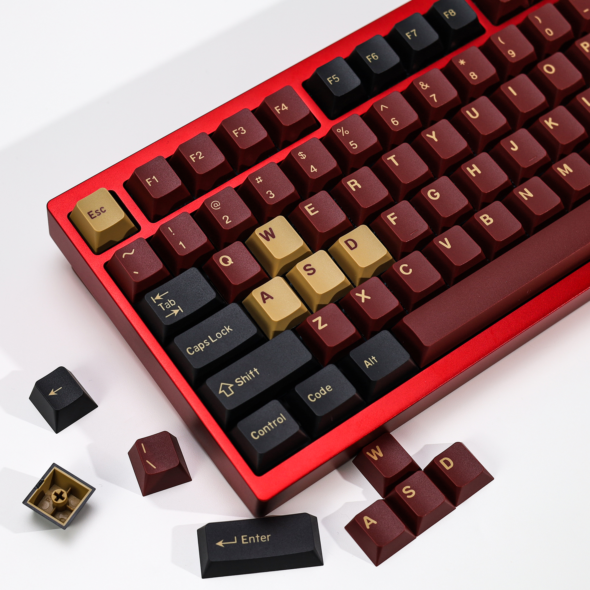 KBDiy GMK Keycap Double Shot C - Gaming Keyboard No Number Pad のレビューと価格