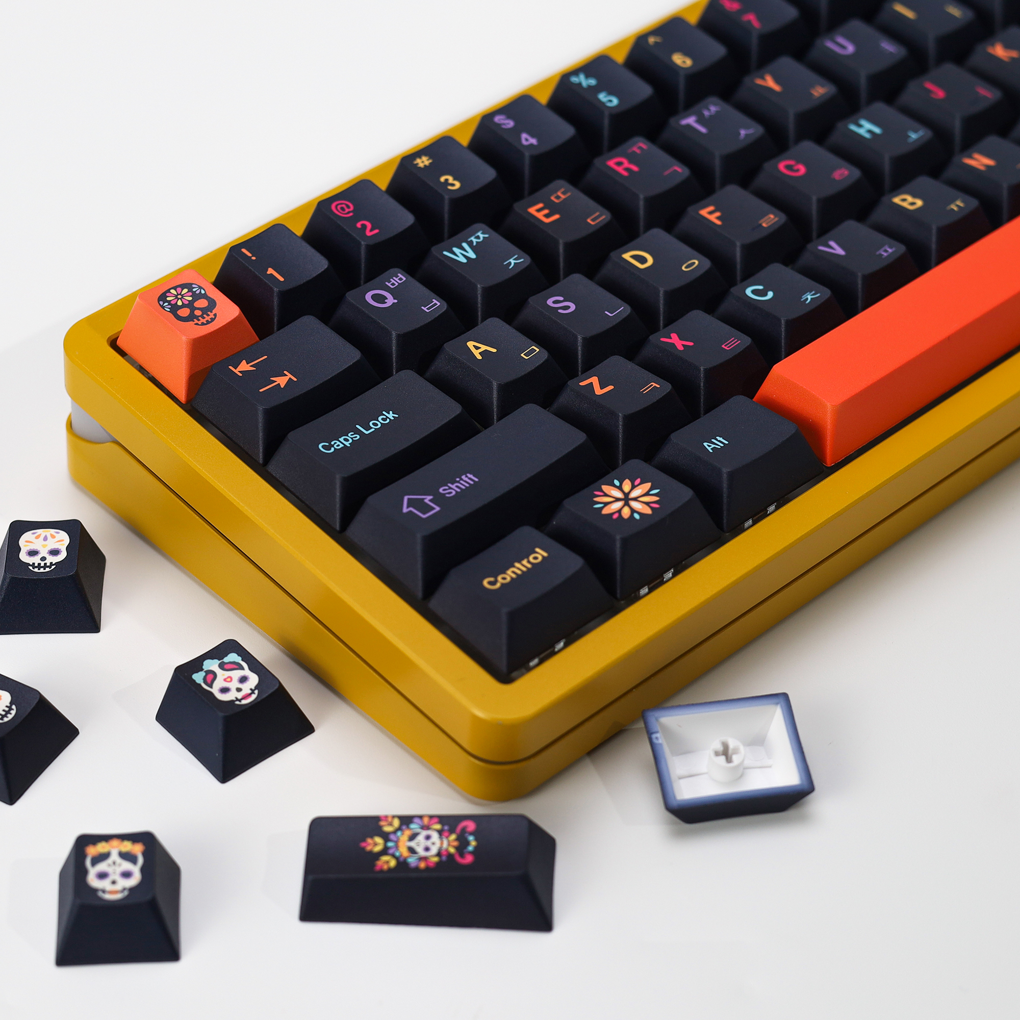 KBDiy GMK Mictlan Cherry Profi - Gaming Keyboard No Number Pad のレビューと価格