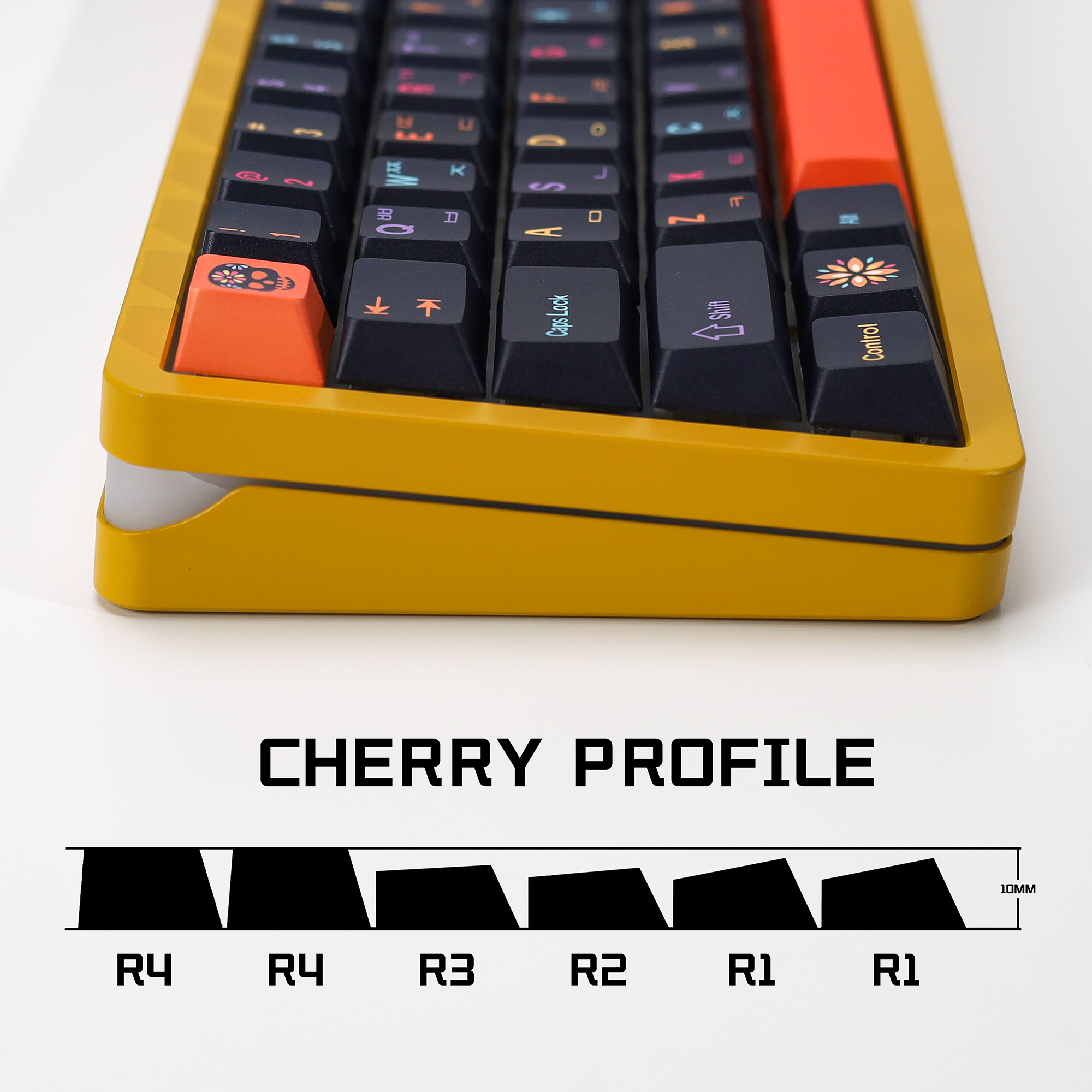 KBDiy GMK Mictlan Cherry Profi - Gaming Keyboard No Number Pad のレビューと価格