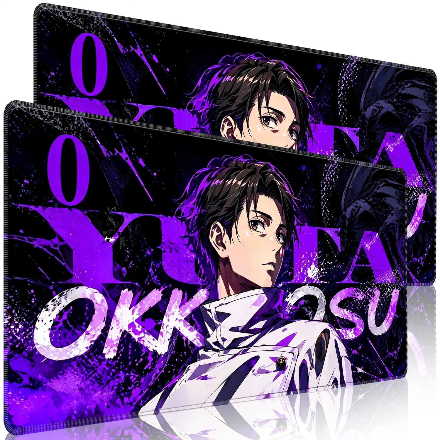 HD Anime Purple Mouse Pads Yut - Gaming Keyboard Easy To Clean のレビューと価格