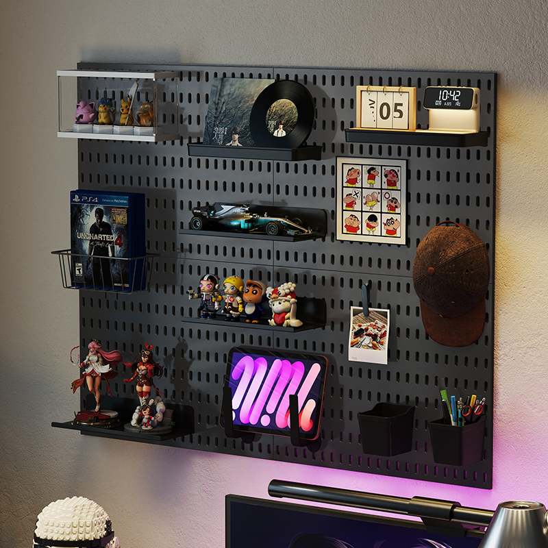 Adhesive Pegboard Shelf for Ga - Gaming Keyboard And Mouse のレビューと価格