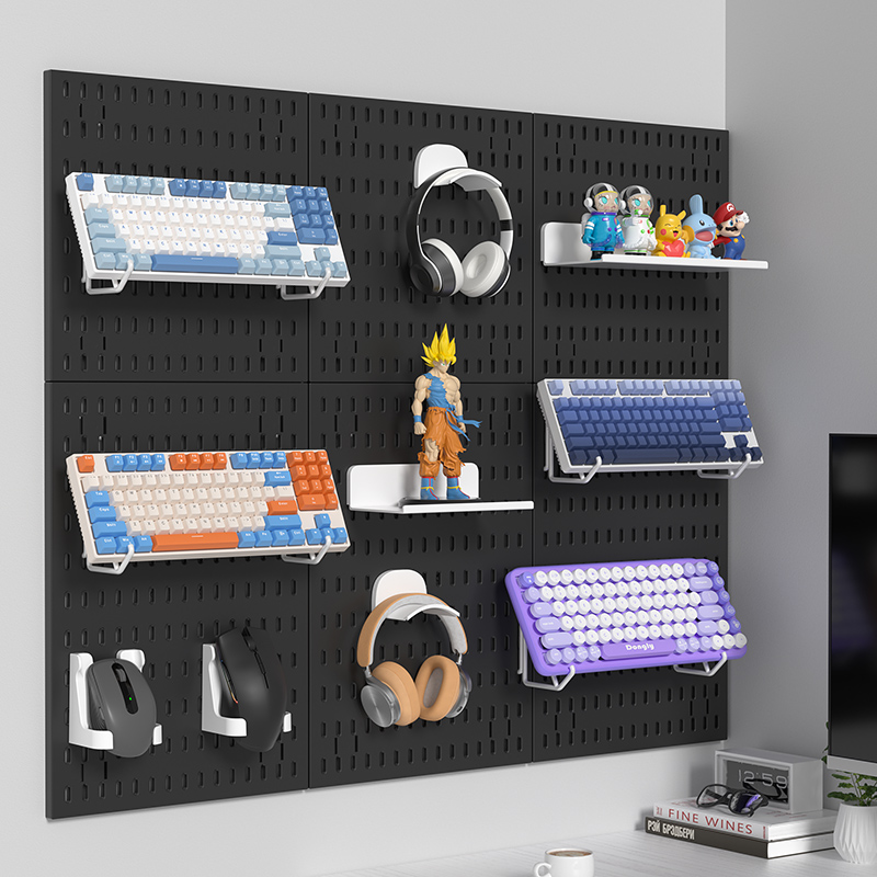 Adhesive Pegboard Shelf for Ga - Gaming Keyboard And Mouse のレビューと価格