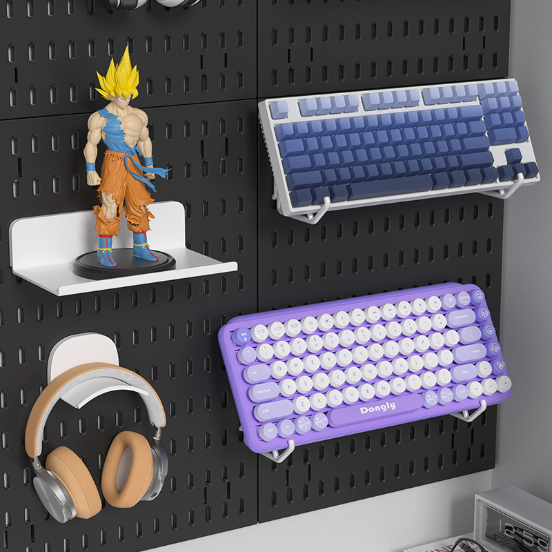 Adhesive Pegboard Shelf for Ga - Gaming Keyboard And Mouse のレビューと価格