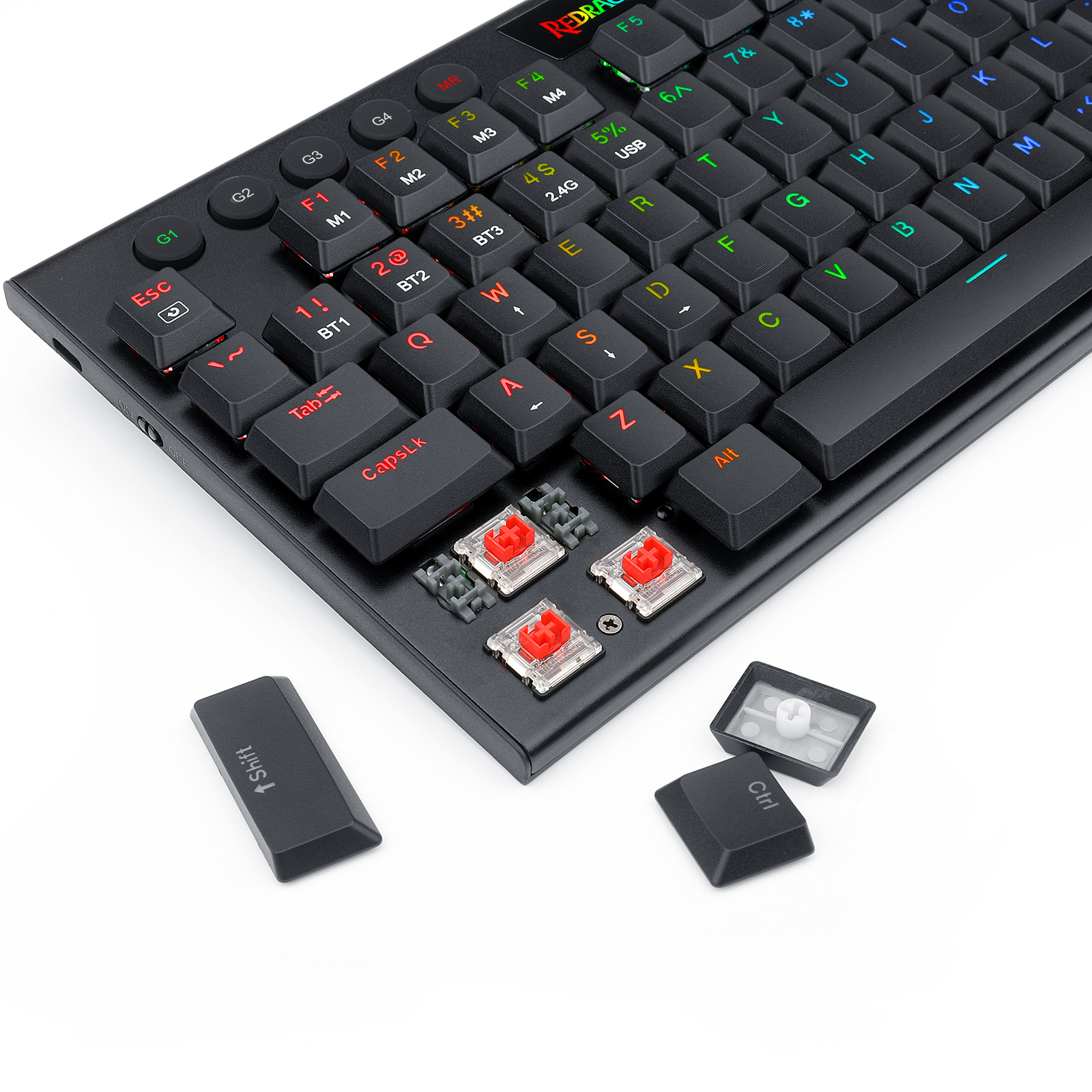 Redragon Latest Model K621-RGB - Keyboard Gaming Blue Switch のレビューと価格