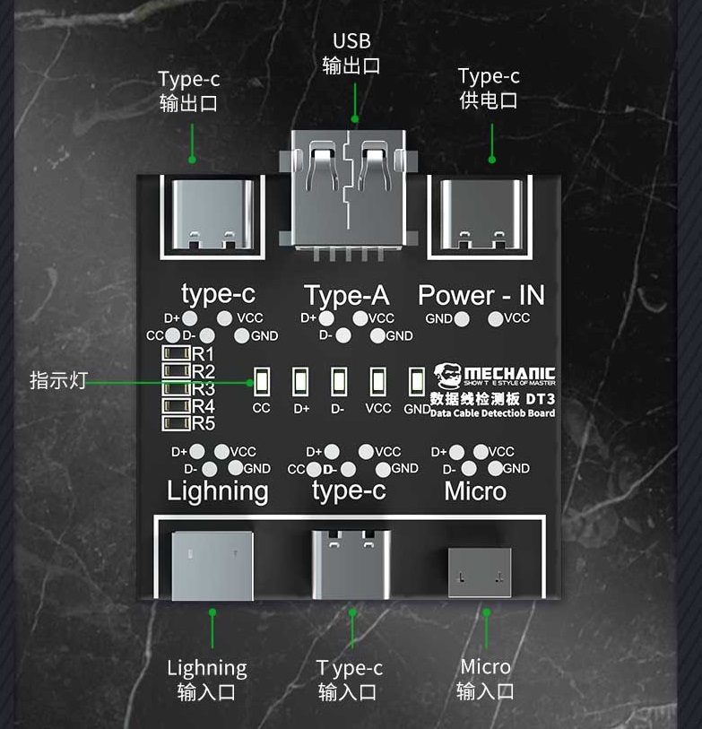MECHANIC DT3 Data Cable Detect - Mechanical Switch Tester のレビューと価格