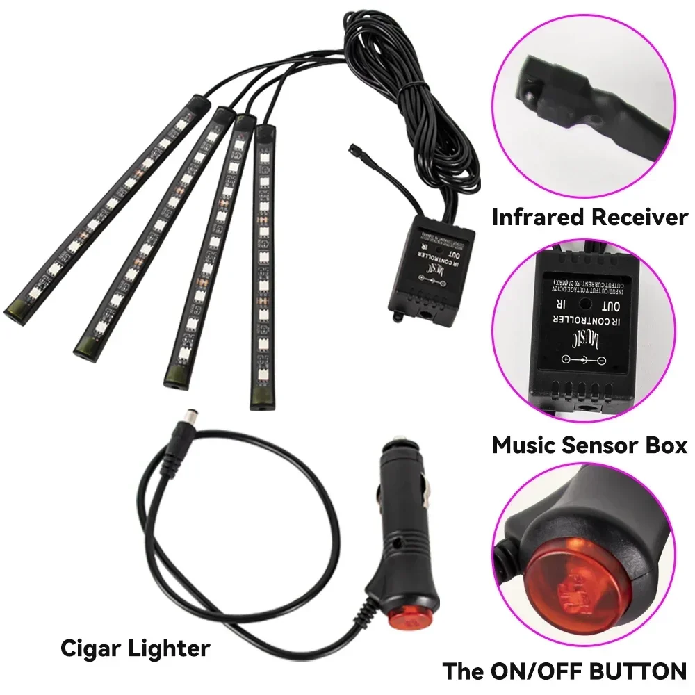 Neon LED RGB Car Underglow Bot - Rgb Underglow Strip のレビューと価格