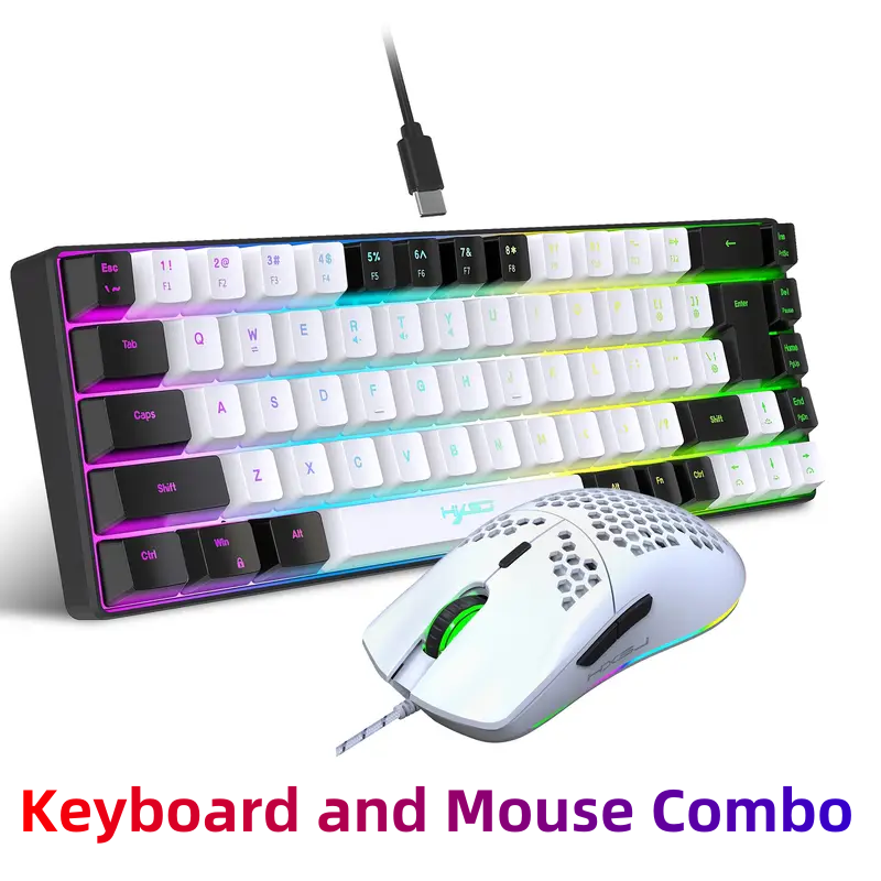 Ergonomic 68-Key Mini Wired Ke - Gaming Keyboard And Mouse For Xbox のレビューと価格