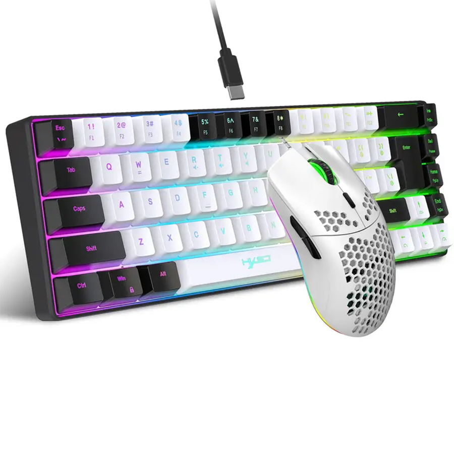 Ergonomic 68-Key Mini Wired Ke - Gaming Keyboard And Mouse For Xbox のレビューと価格