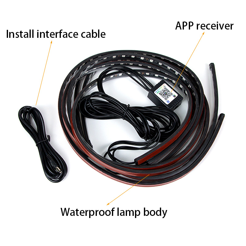 SEAMETAL Car Flexible Underglo - Rgb Underglow Strip のレビューと価格