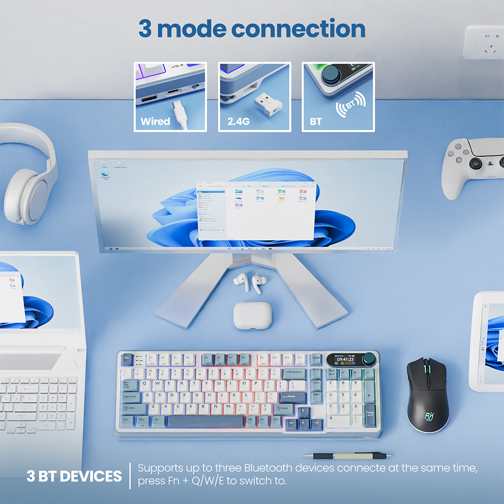 RK ROYAL KLUDGE S98 Mechanical - Gaming Keyboard Mobile のレビューと価格
