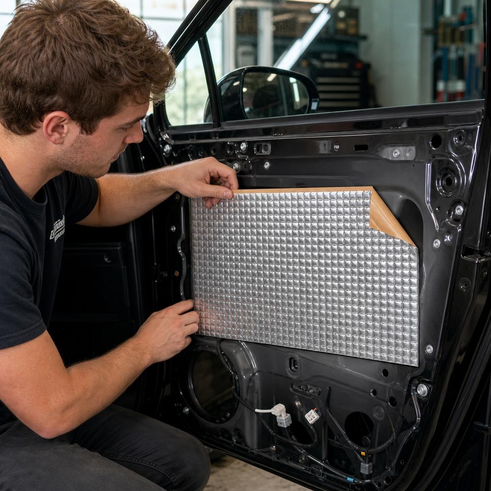 Car Sound Deadening Mat Butyl  - Foam Dampener Sheet のレビューと価格