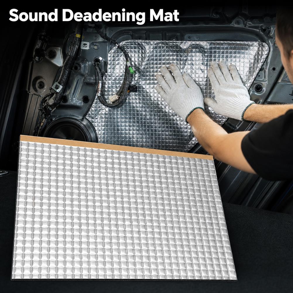Car Sound Deadening Mat Butyl  - Foam Dampener Sheet のレビューと価格
