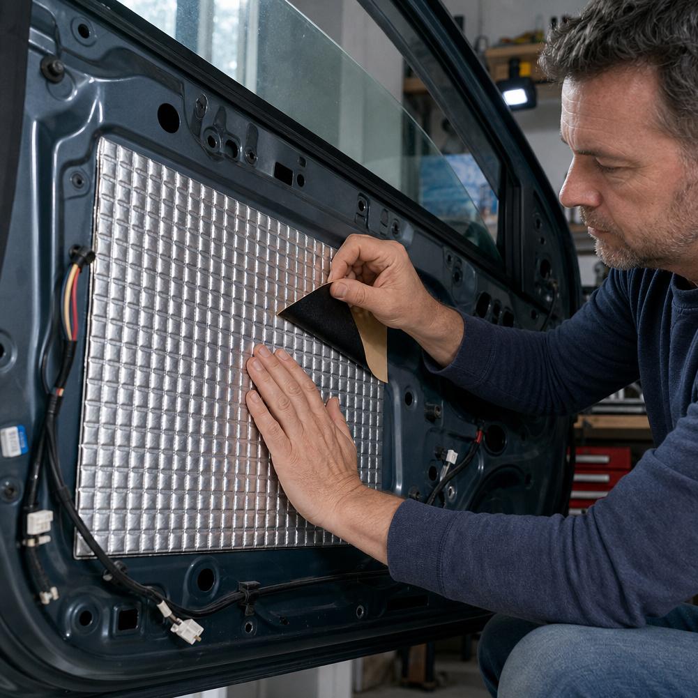 Car Sound Deadening Mat Butyl  - Foam Dampener Sheet のレビューと価格