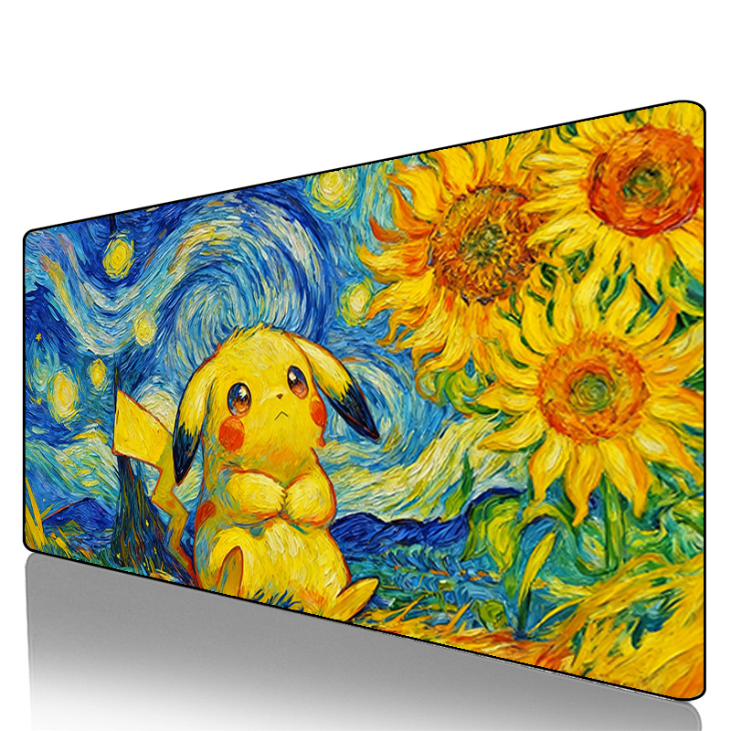 Mouse Pad Pokemon Pikachu Geng - Gaming Keyboard Easy To Clean のレビューと価格