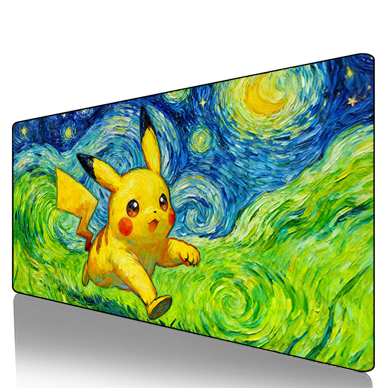 Mouse Pad Pokemon Pikachu Geng - Gaming Keyboard Easy To Clean のレビューと価格