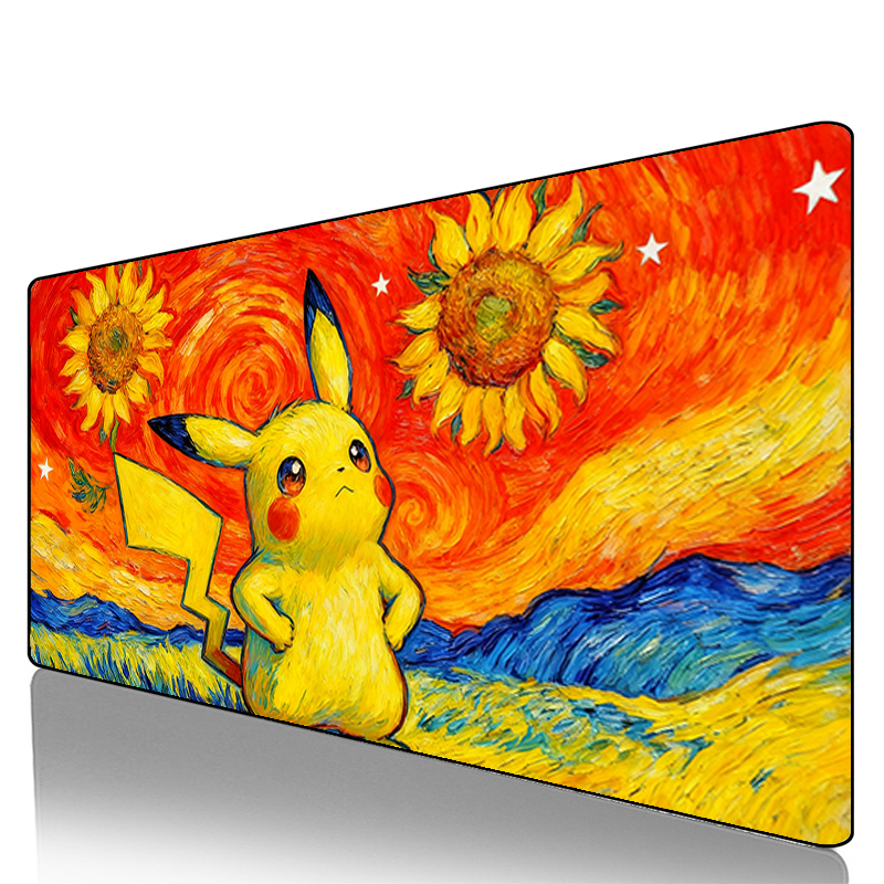 Mouse Pad Pokemon Pikachu Geng - Gaming Keyboard Easy To Clean のレビューと価格