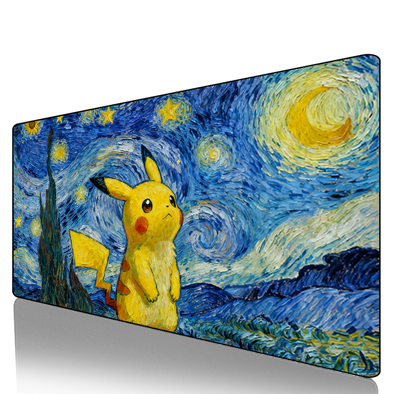 Mouse Pad Pokemon Pikachu Geng - Gaming Keyboard Easy To Clean のレビューと価格