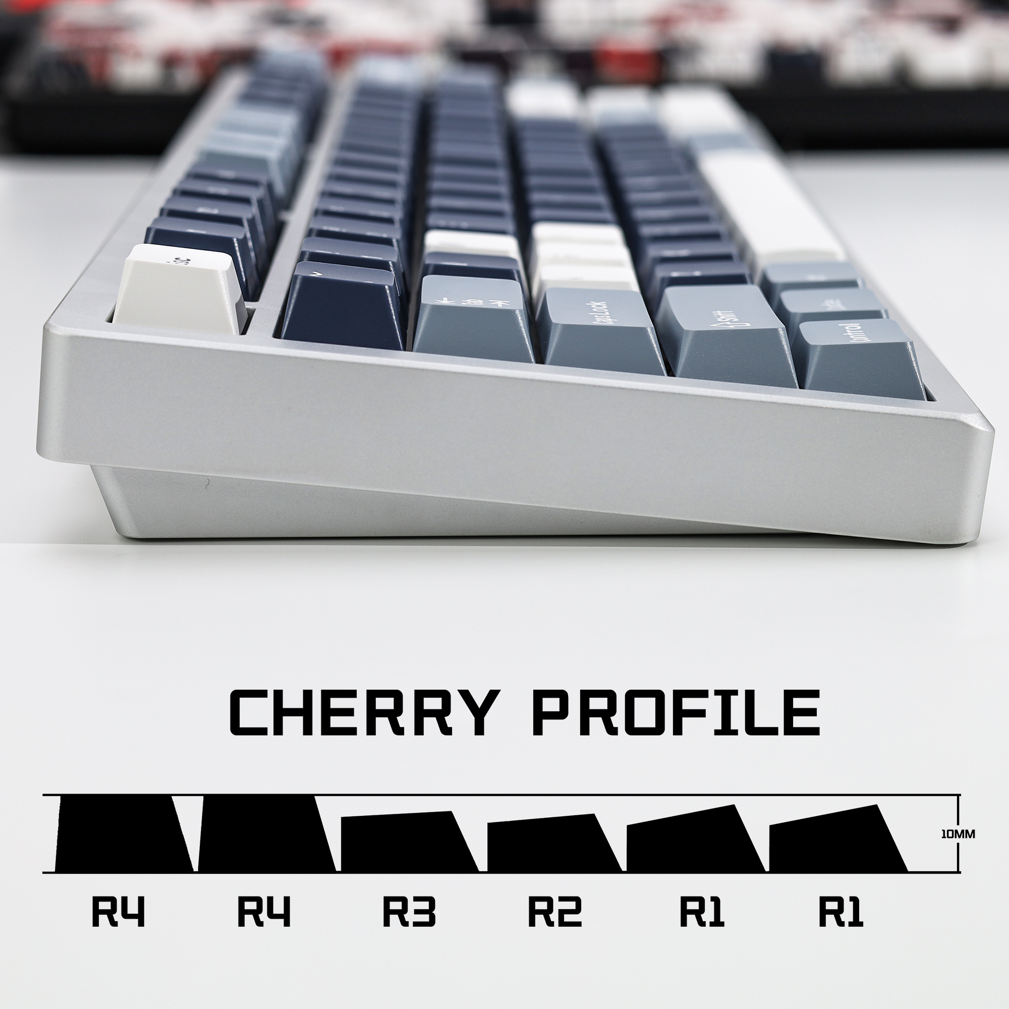 KBDiy Fishing Keycaps ISO PBT  - Gaming Keyboard No Number Pad のレビューと価格