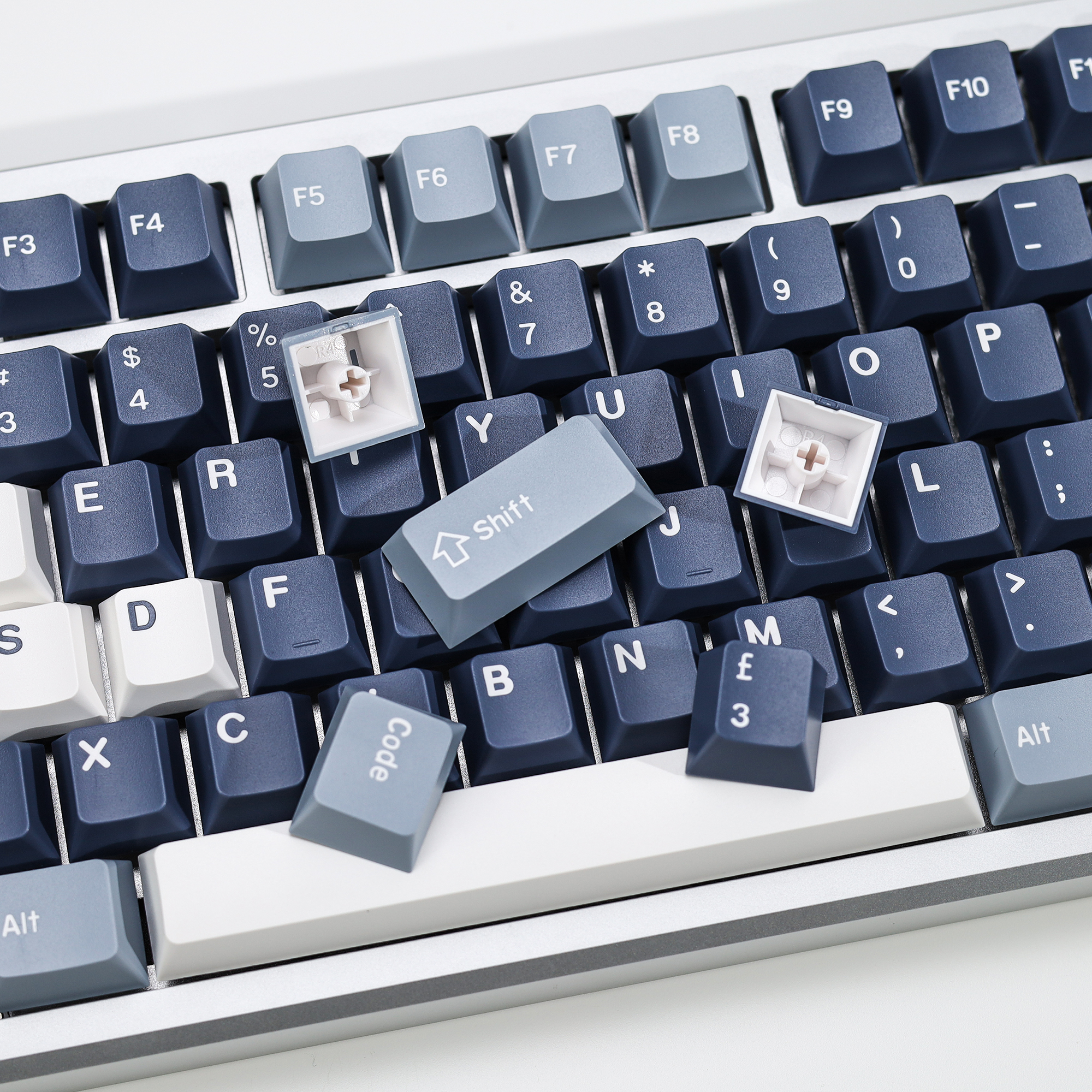 KBDiy Fishing Keycaps ISO PBT  - Gaming Keyboard No Number Pad のレビューと価格