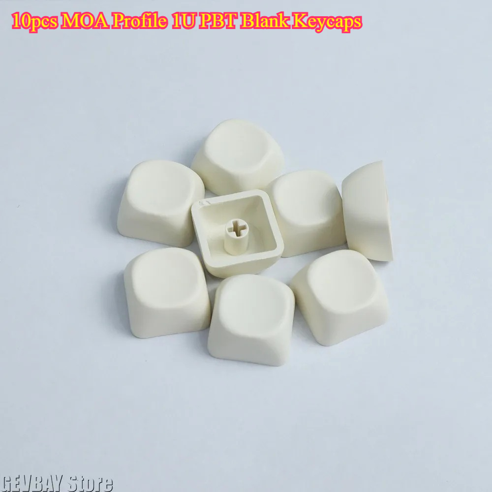 10pcs MOA Profile 1U PBT Blank - Gaming Keyboard Typewriter のレビューと価格