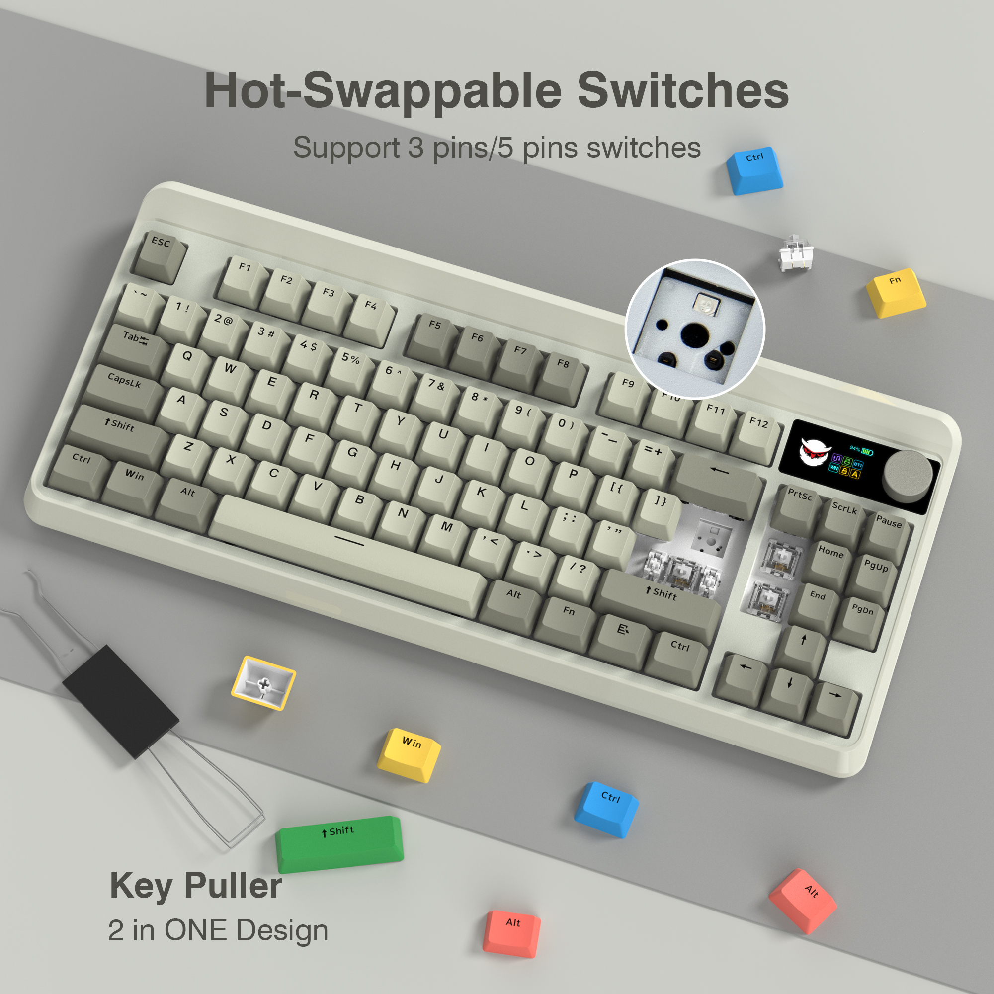 Wireless Mechanical Gaming Key - Gaming Keyboard Mobile のレビューと価格