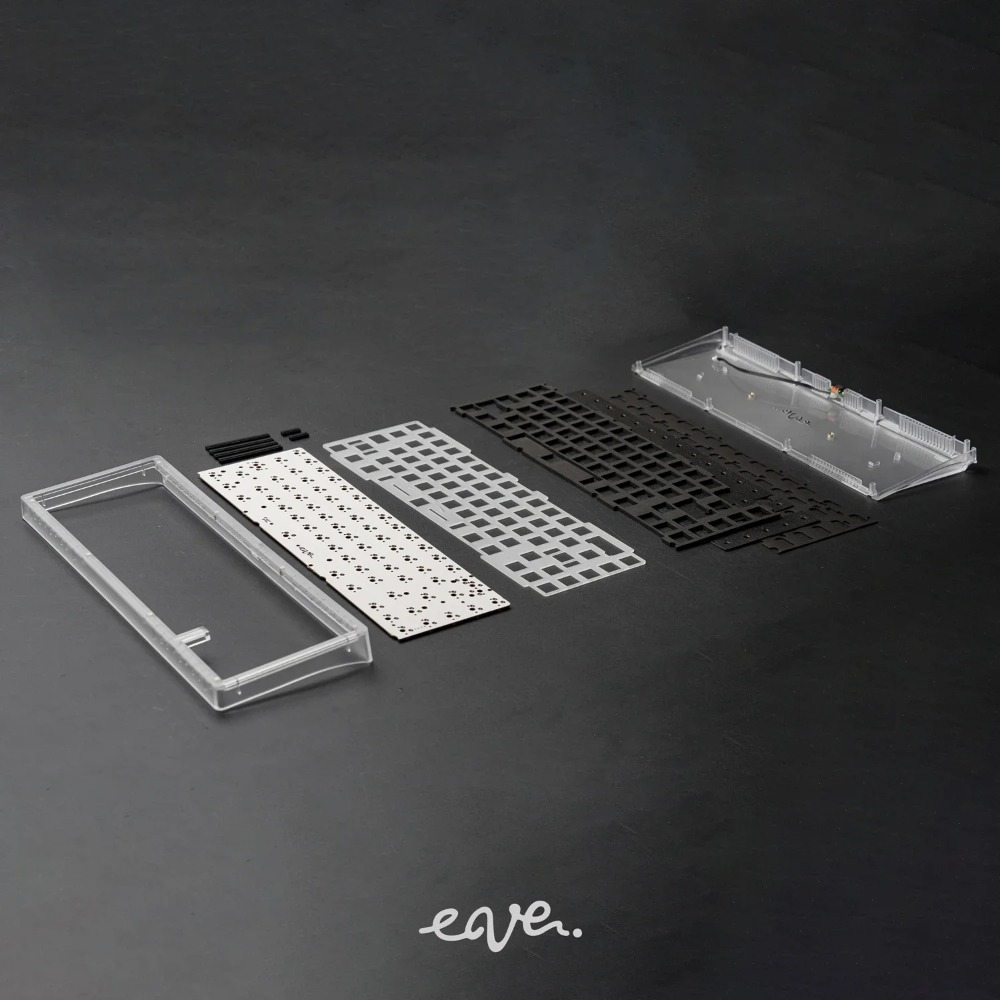 Swagkeys EAVE65 Mechanical Key - Keyboard Gaming Transparent のレビューと価格
