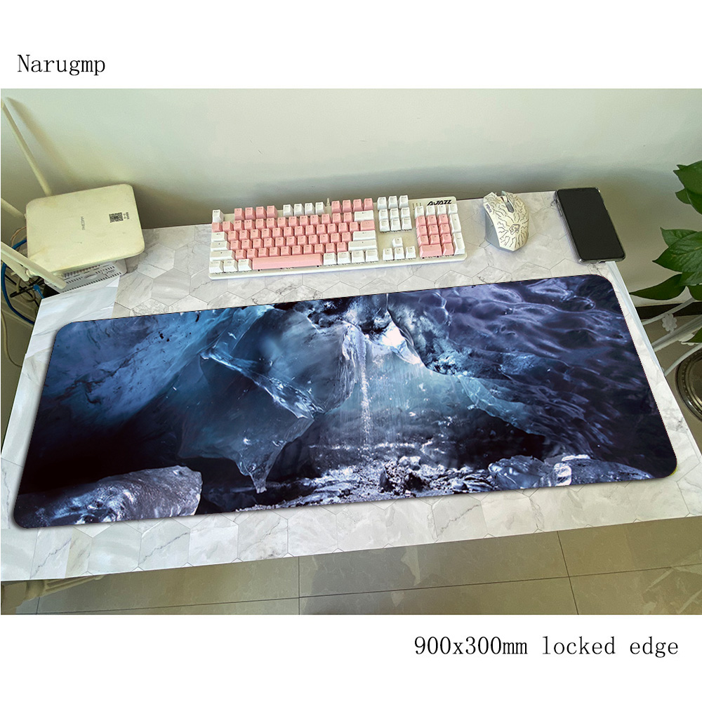 Caves mouse pad 90x30cm mousep - Gaming Keyboard Best のレビューと価格