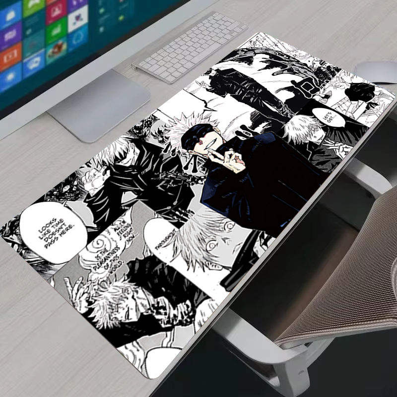 Mouse Pad Cool Anime Jujutsu K - Gaming Keyboard Easy To Clean のレビューと価格