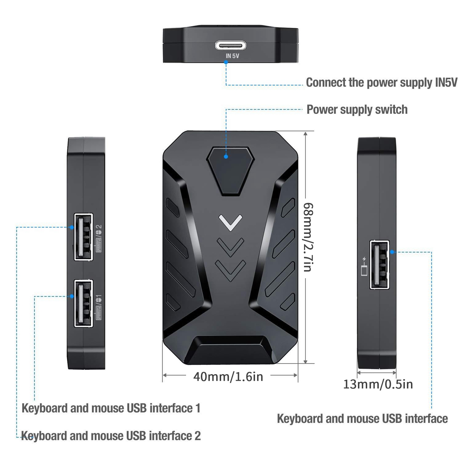 Gaming Keyboard Mouse Converte - Gaming Keyboard Mobile のレビューと価格