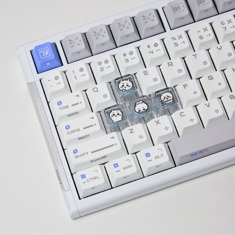 Chiikawa 4 Pcs Handmade Transp - Gaming Keyboard Affordable のレビューと価格