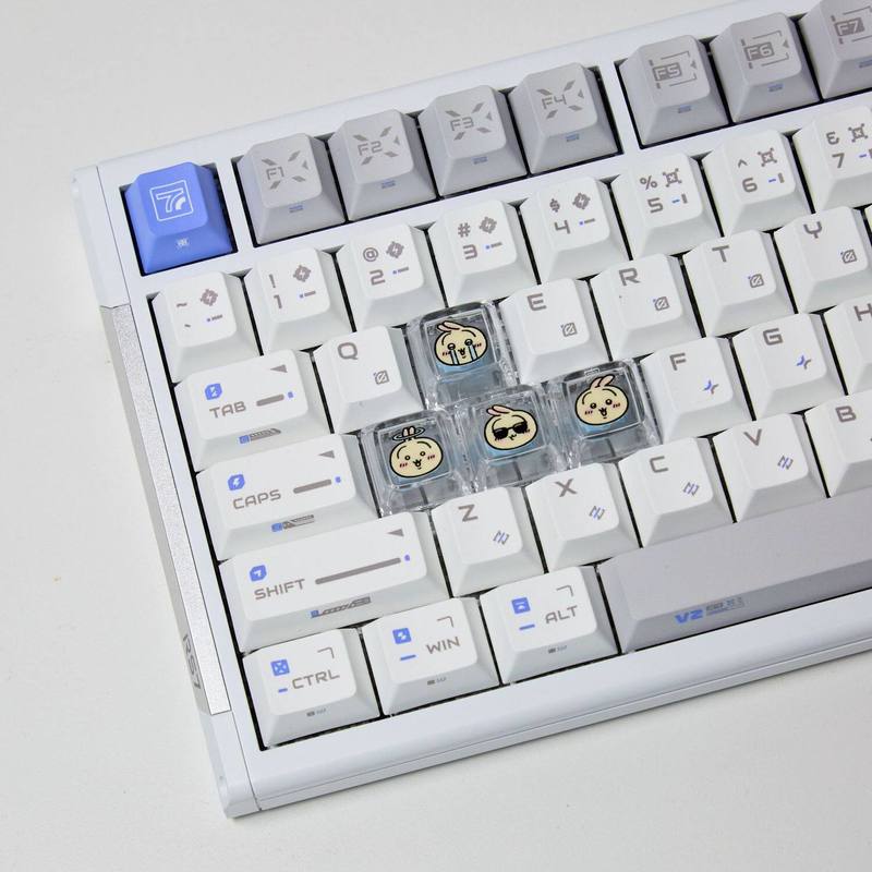 Chiikawa 4 Pcs Handmade Transp - Gaming Keyboard Affordable のレビューと価格