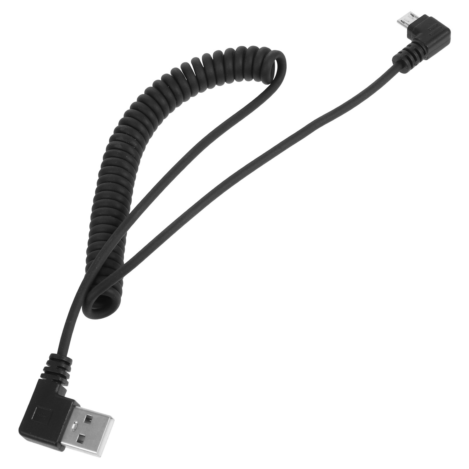 Retractable Spring USB Cable M - Coiled Usb Cable のレビューと価格