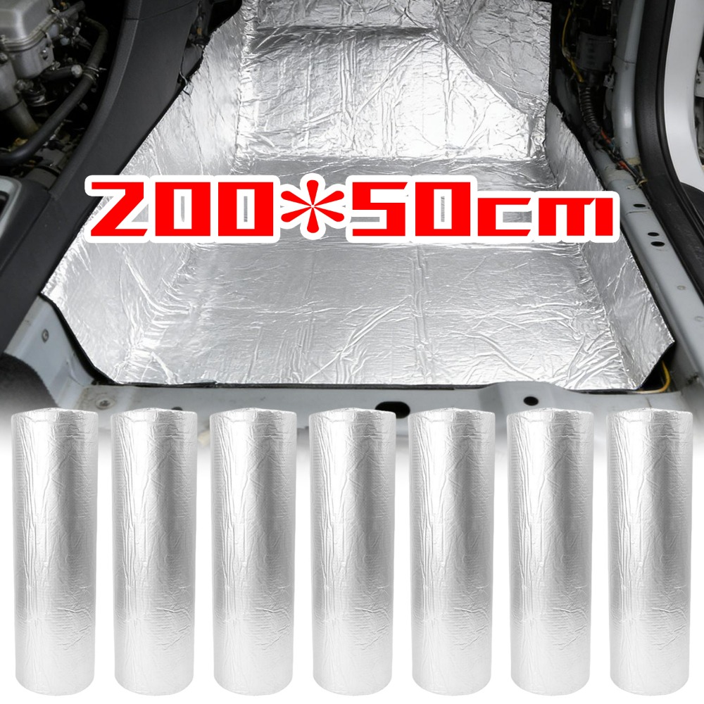 Car Sound Insulation Mat 5/10m - Foam Dampener Sheet のレビューと価格