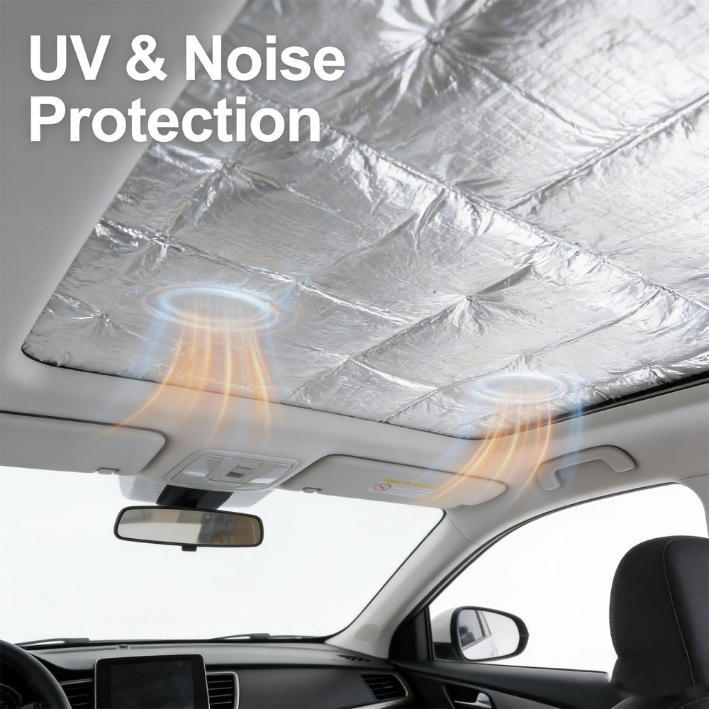 Car Sound Insulation Mat 5/10m - Foam Dampener Sheet のレビューと価格