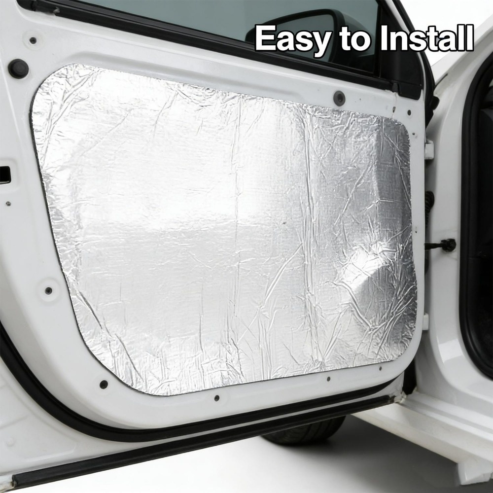 Car Sound Insulation Mat 5/10m - Foam Dampener Sheet のレビューと価格