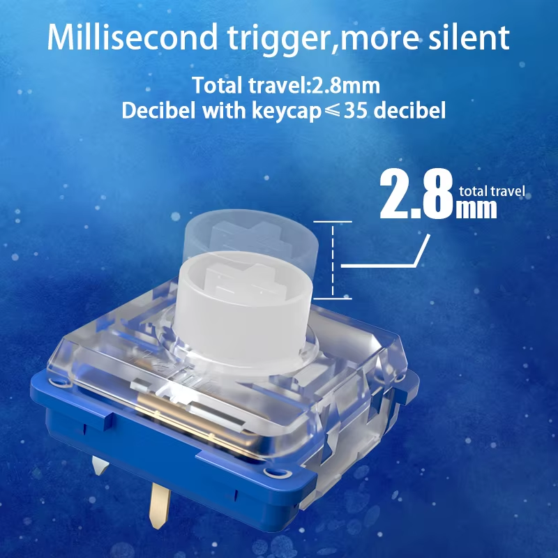 Kailh Deep Sea Silent Mini Hit - Gaming Keyboard Mini のレビューと価格
