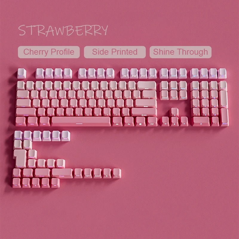 133 Keys Double Shot Shine Thr - Gaming Keyboard Typewriter のレビューと価格