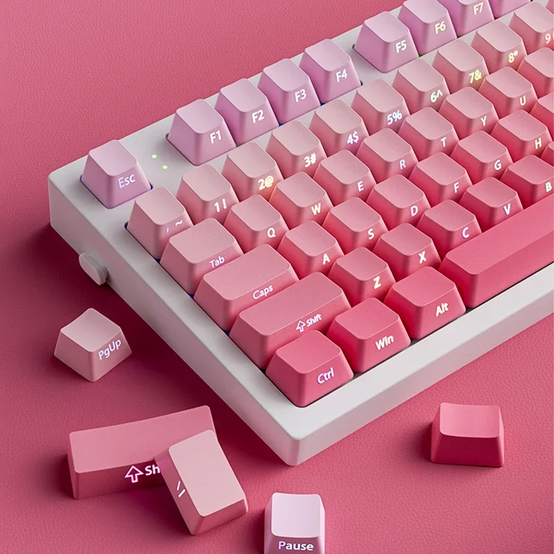 133 Keys Double Shot Shine Thr - Gaming Keyboard Typewriter のレビューと価格