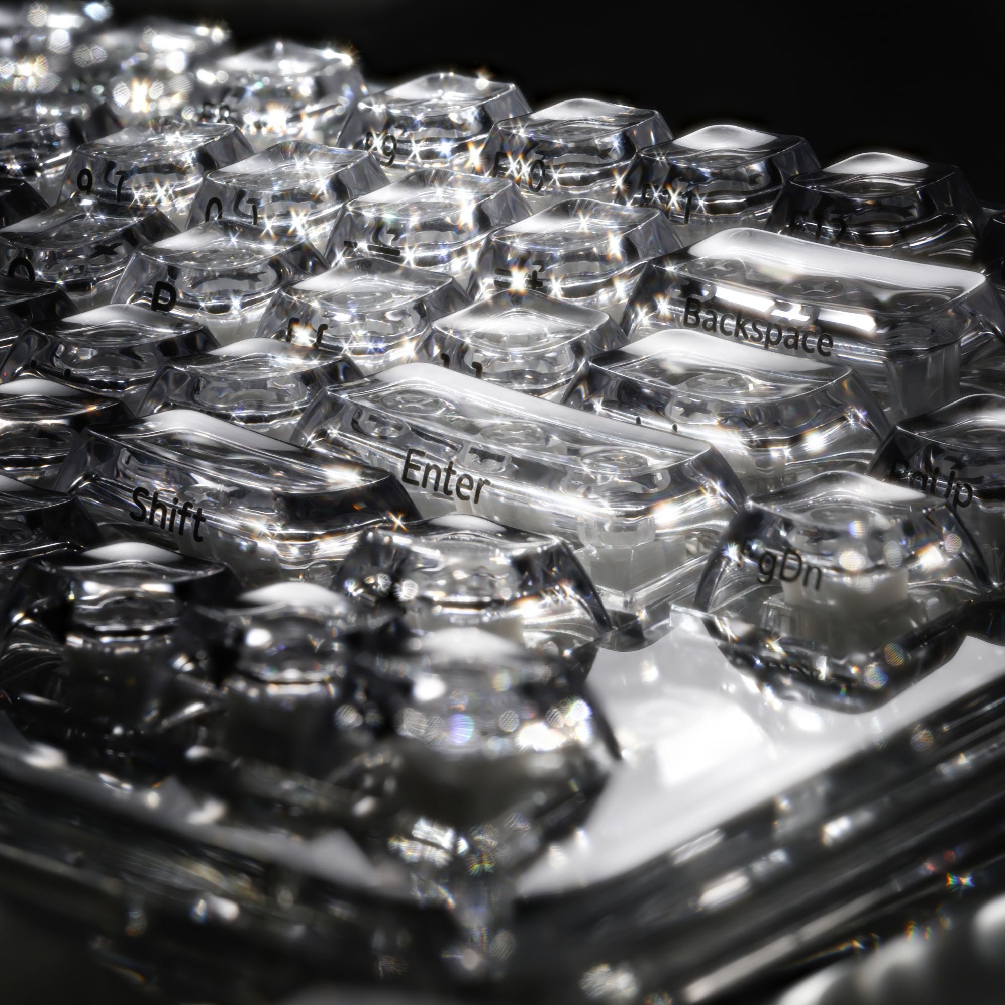 XVX Crystal Transparent SA Pro - Keyboard Gaming Transparent のレビューと価格