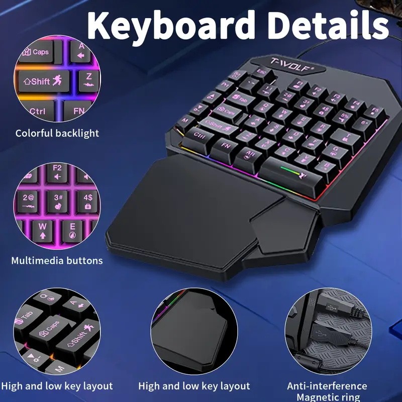 2 in1 Gaming Keyboard and Mous - Gaming Keyboard And Mouse For Xbox のレビューと価格