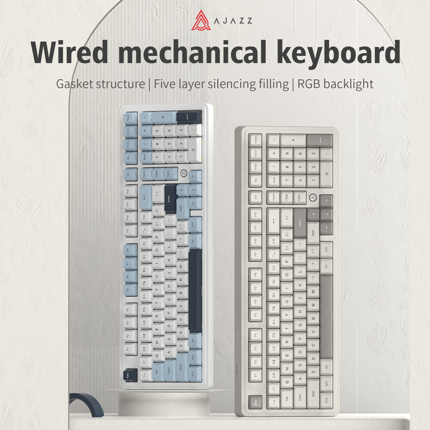 AJAZZ AK980 Wired Mechanical K - Keyboard Gaming Blue Switch のレビューと価格