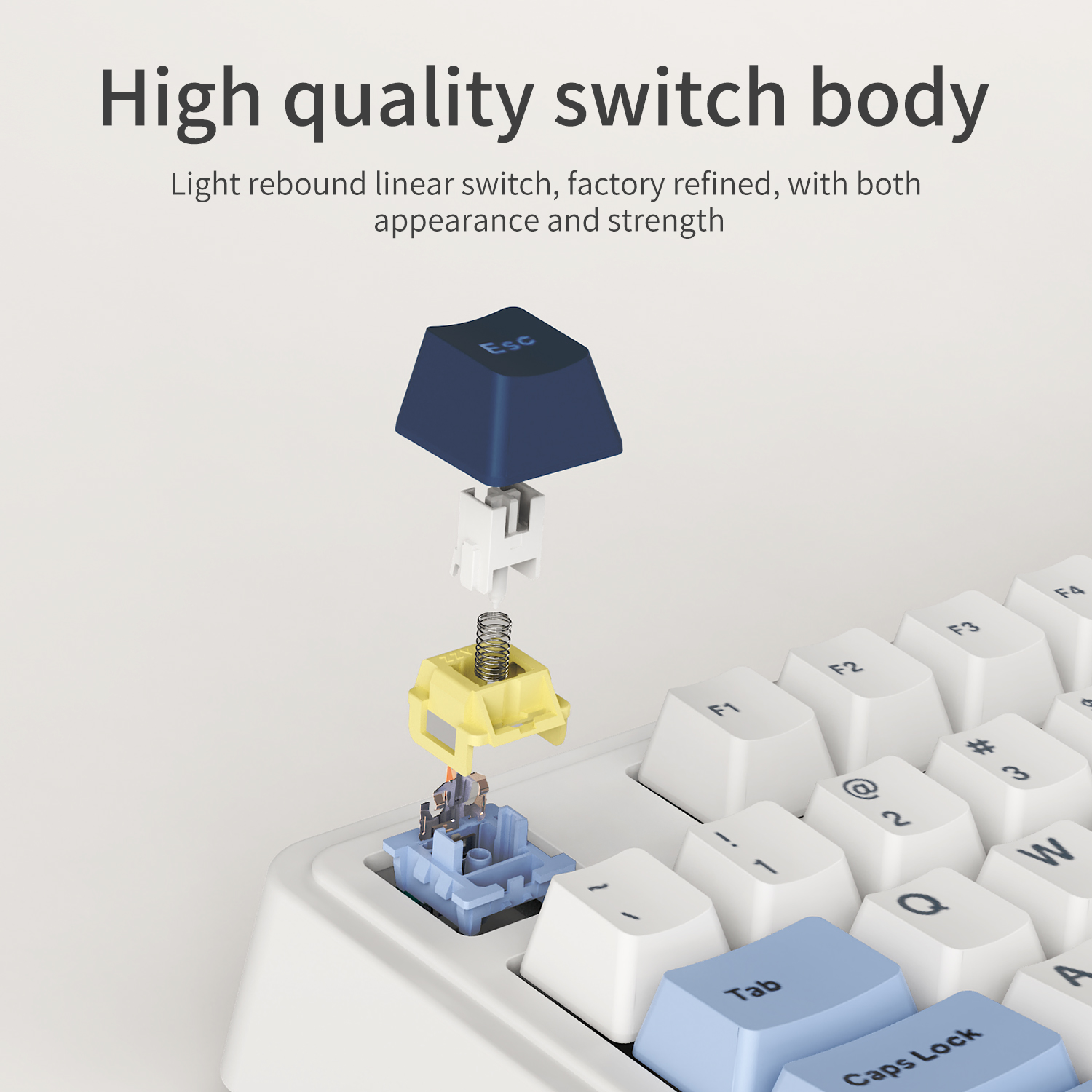AJAZZ AK980 Wired Mechanical K - Keyboard Gaming Blue Switch のレビューと価格