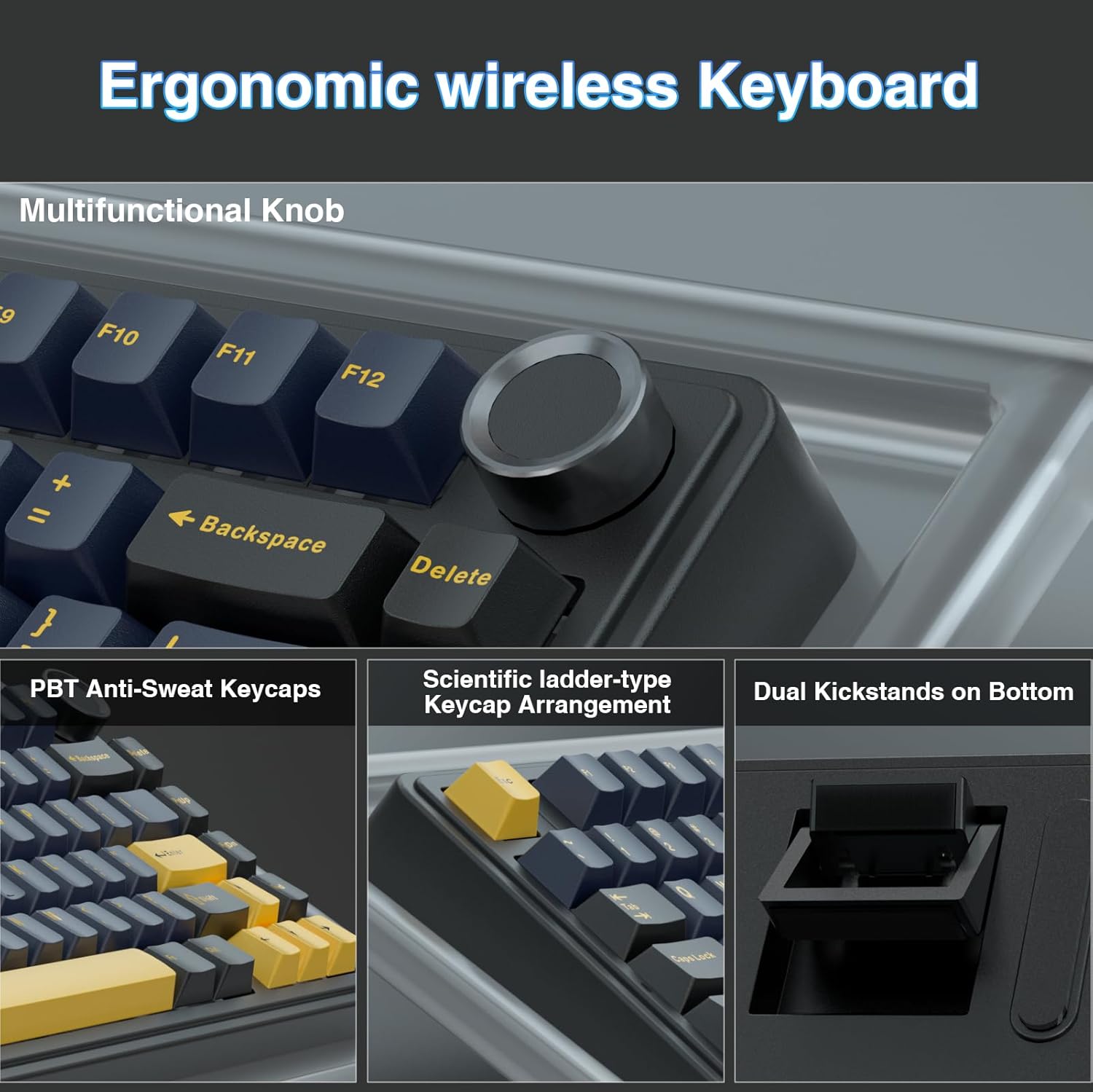 Aula F75 Mechanical Keyboard,  - Gaming Keyboard No Number Pad のレビューと価格