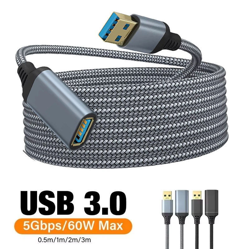 USB 3.0 Nylon Braided Extensio - Coiled Usb Cable のレビューと価格