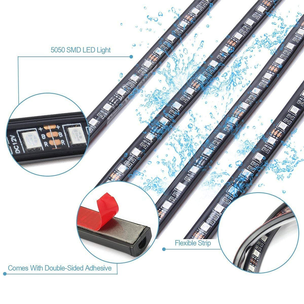 Neon LED Car Bottom Underglow  - Rgb Underglow Strip のレビューと価格